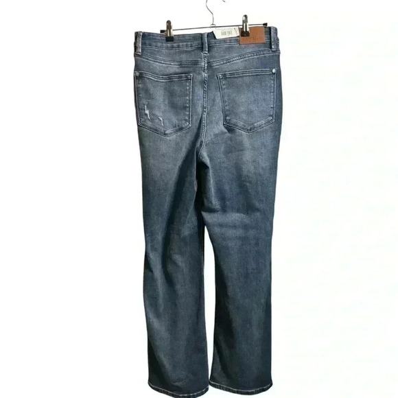 New Judy Blue 90’s Straight High Rise Jeans Size 30 - Picture 2 of 7